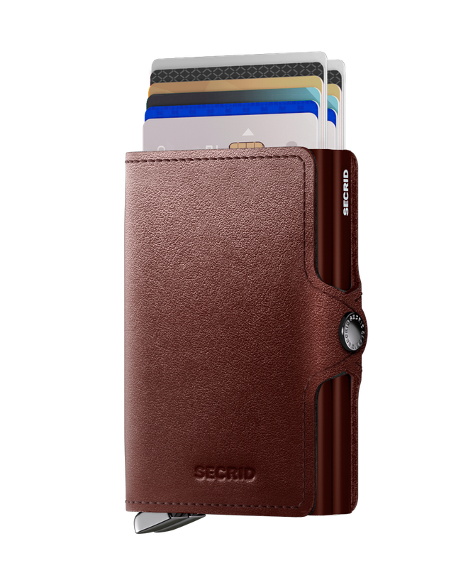 TDu / XPREMIUM TWINWALLET - DUSK DARK BROWN