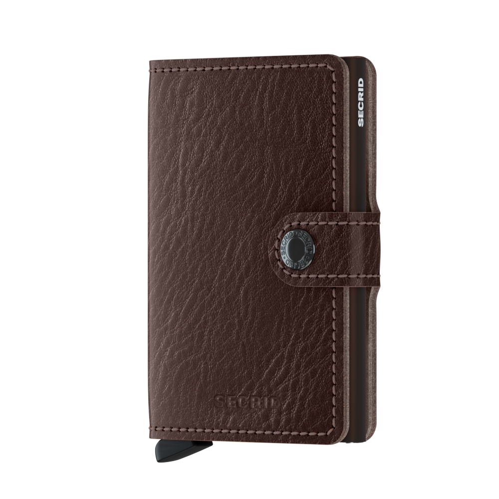 MVg / MINIWALLET - VEG ESPRESSO-BROWN