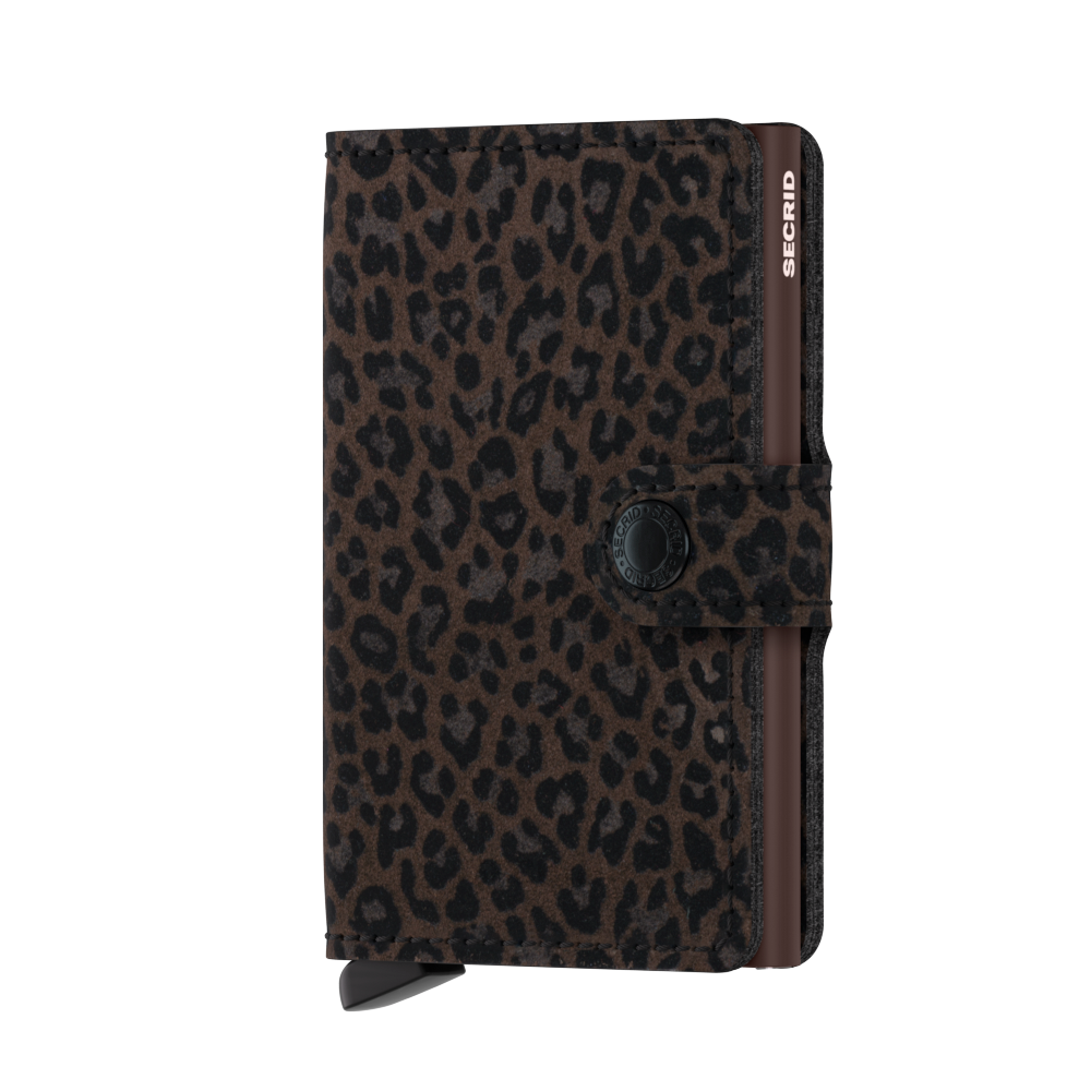 MLe / MINIWALLET - LEOPARD BROWN