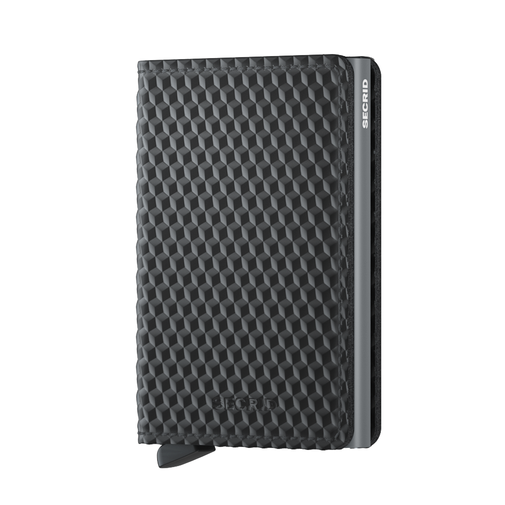 SCu / SLIMWALLET - CUBIC BLACK/TITANIUM