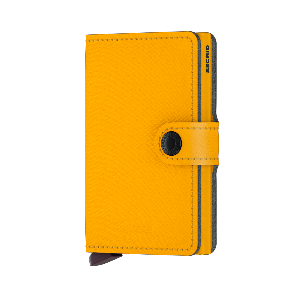MYp / MINIWALLET - YARD POWDER OCHRE (NON-LEATHER)