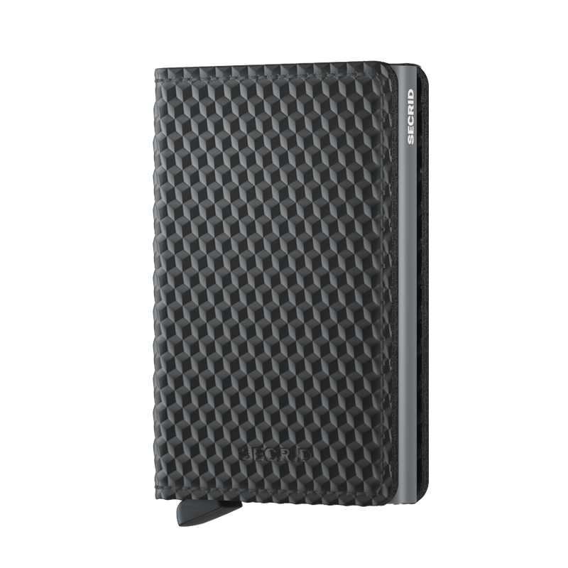 SCu / SLIMWALLET - CUBIC BLACK/TITANIUM