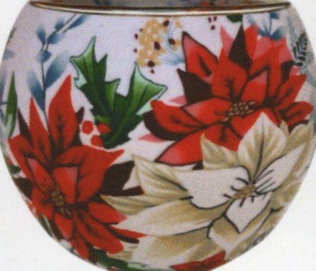 231230 - BENAYA LIGHT GLASS - POINSETTIAS