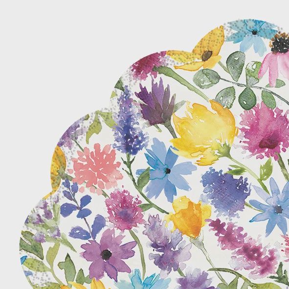 R948160 - RHONDO NAPKIN - SUMMER FLORAL