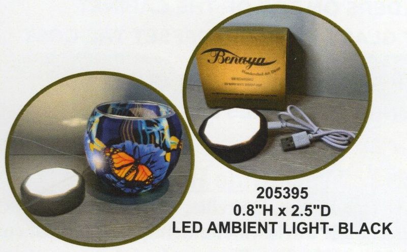 231230 - BENAYA LIGHT GLASS - POINSETTIAS