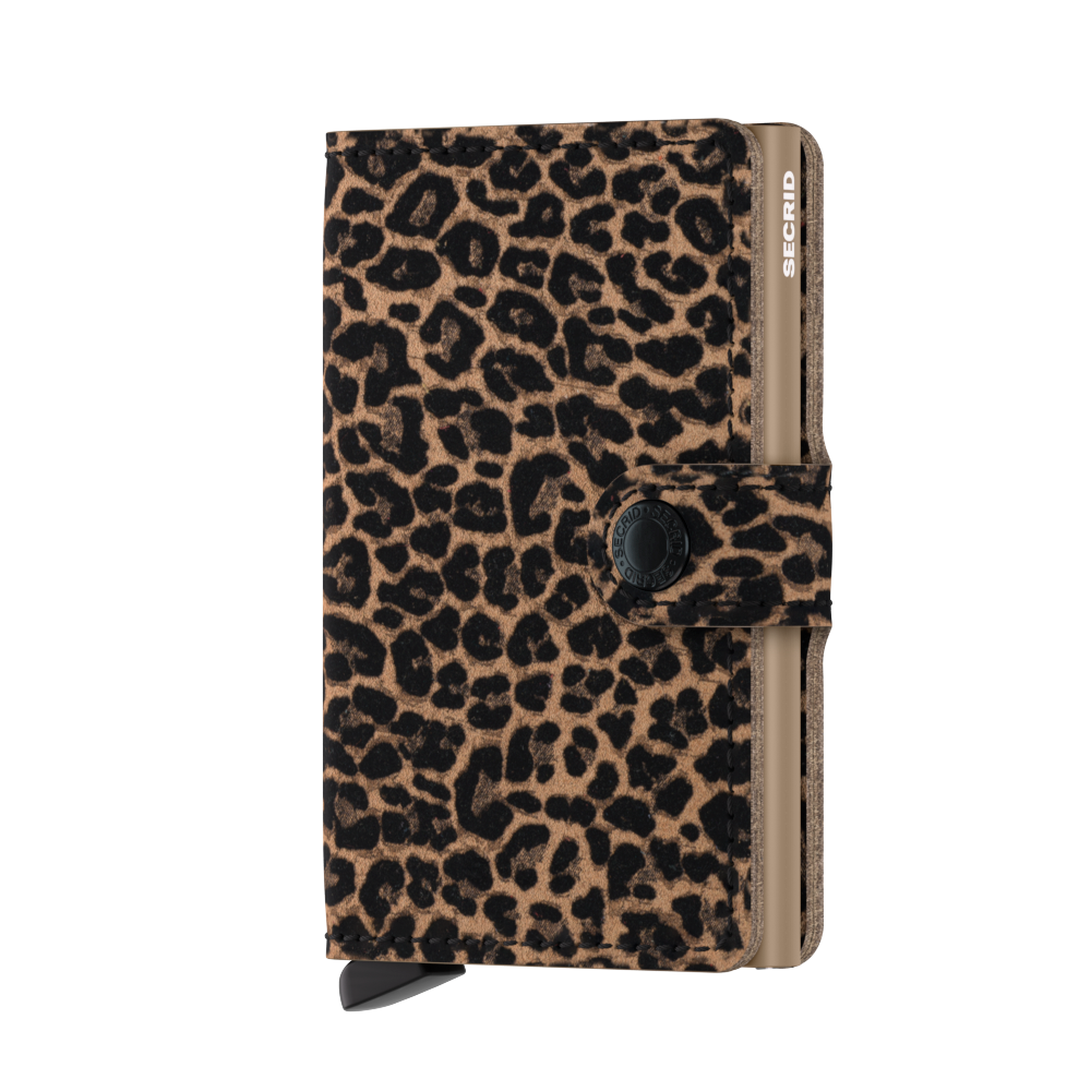 MLe / MINIWALLET - LEOPARD BEIGE