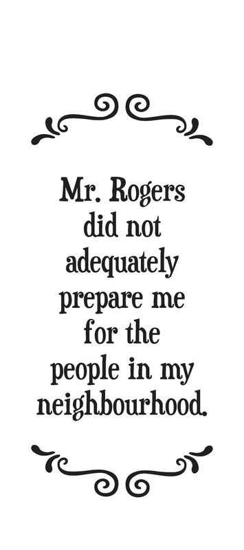 SFT0058 - SCRUNCHY FACE TOWEL / MR ROGERS