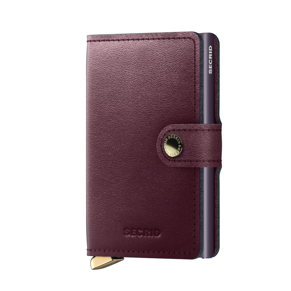 MDu / PREMIUM MINIWALLET - DUSK BORDEAUX