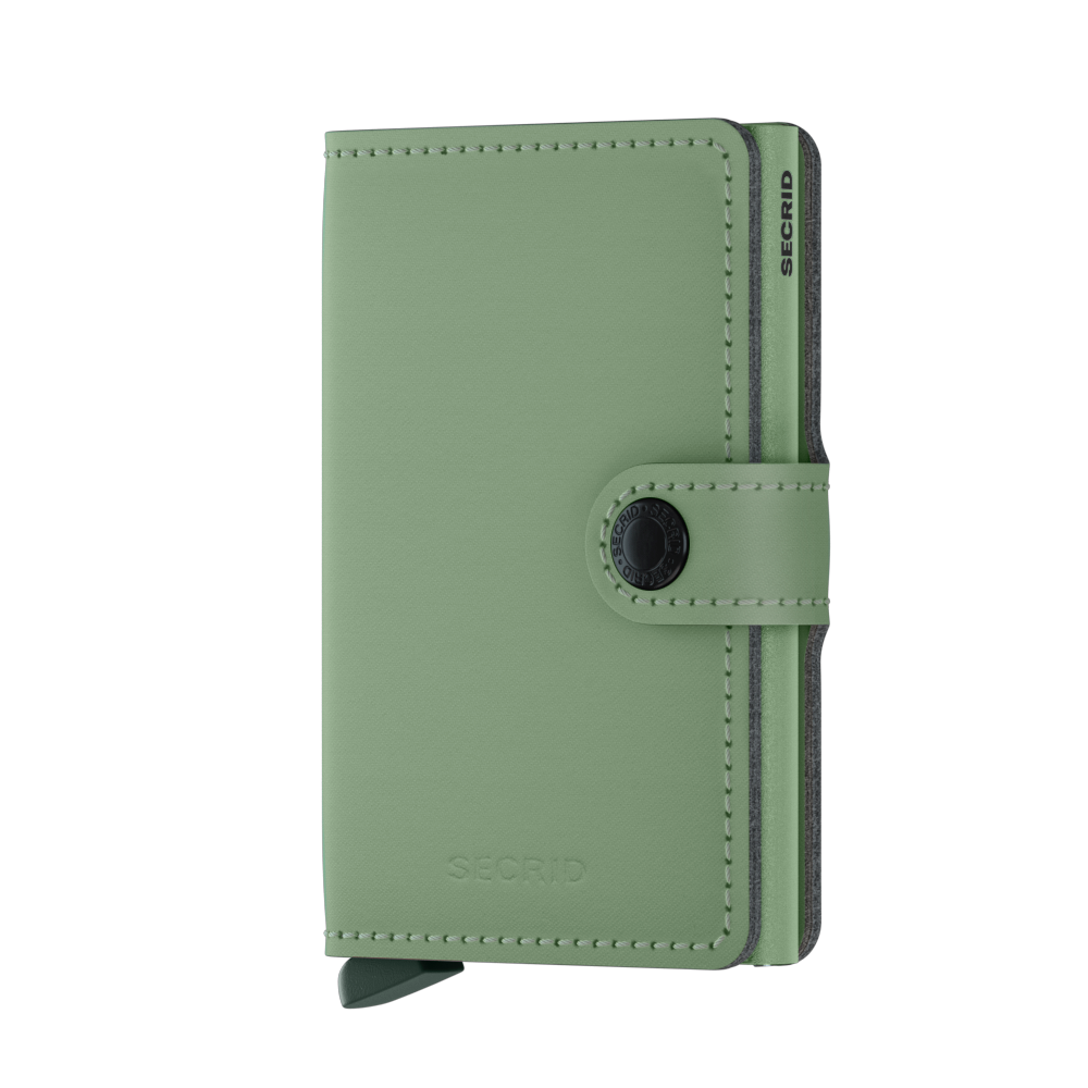 MYp / MINIWALLET - YARD POWDER PISTACHIO  (NON-LEATHER)
