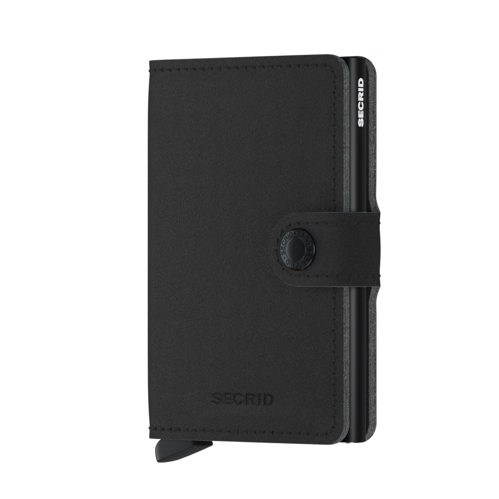 MY / MINIWALLET - YARD BLACK (NON-LEATHER)