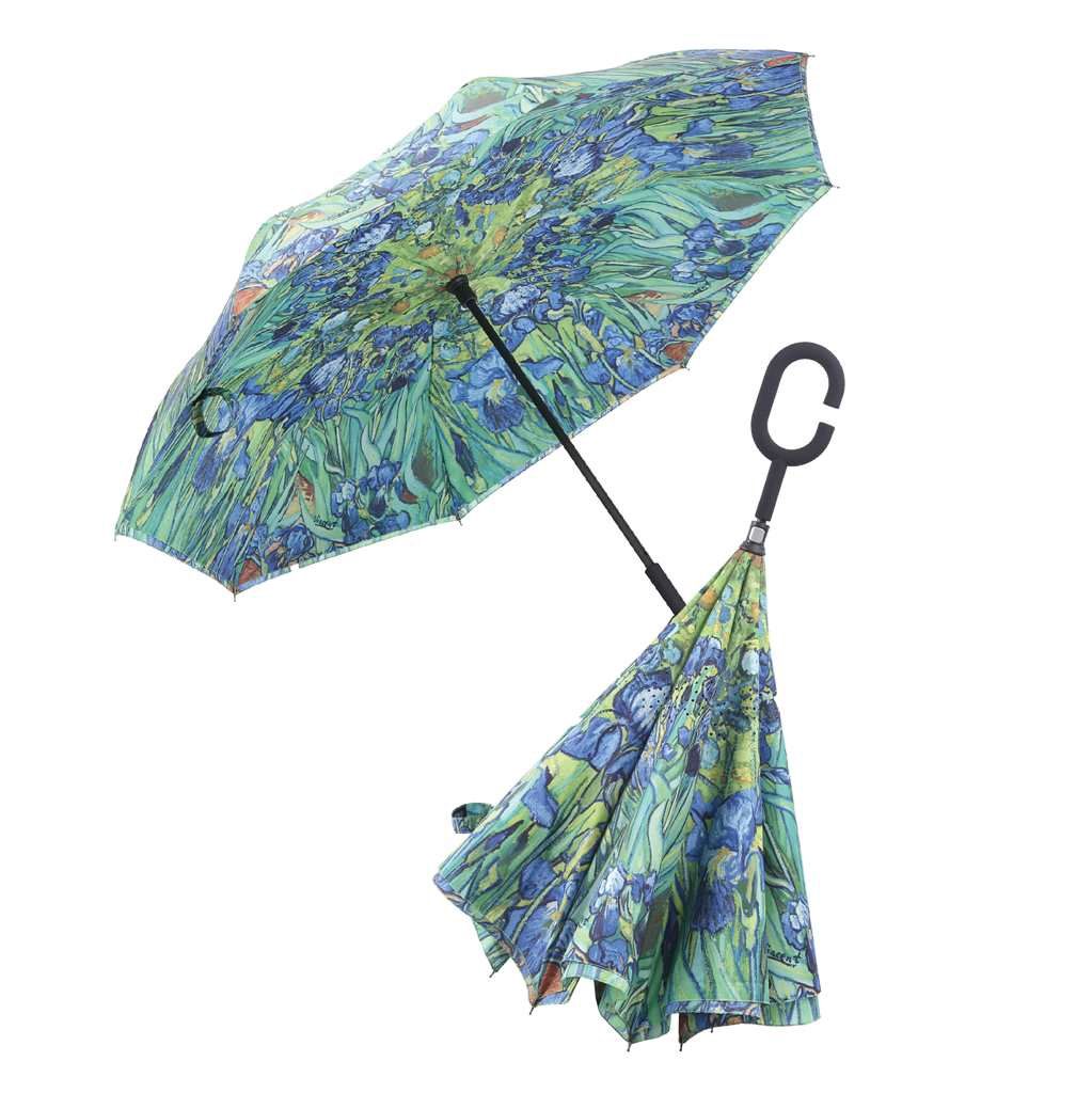 INVERTED UMBRELLA - VAN GOGH IRISES