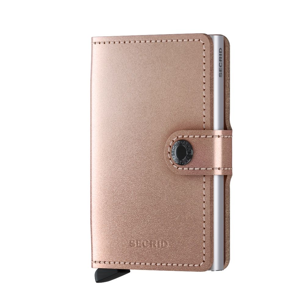 MMe / MINIWALLET - METALLIC ROSE