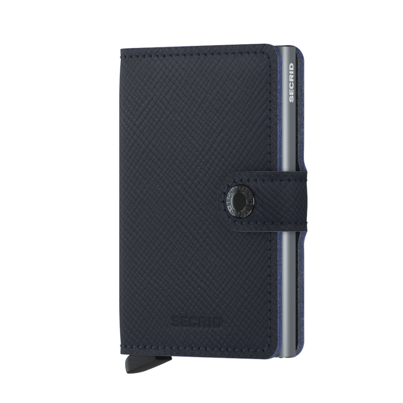 MSa / XMINIWALLET - SAFFIANO NAVY