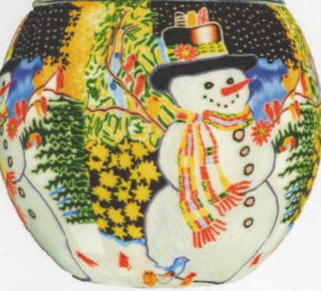 165143 - BENAYA LIGHT GLASS - SNOWMAN&#39;S CHORUS