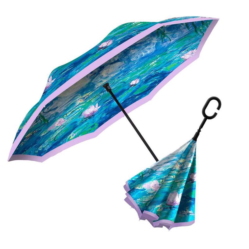 INVERTED UMBRELLA - MONET NYMPHEAS