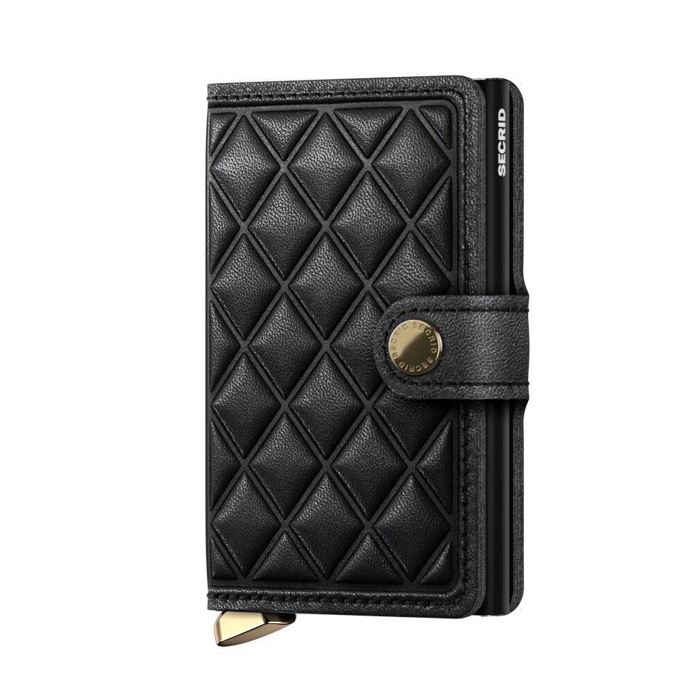 MEd / PREMIUM MINIWALLET - EMBOSS DIAMOND BLACK