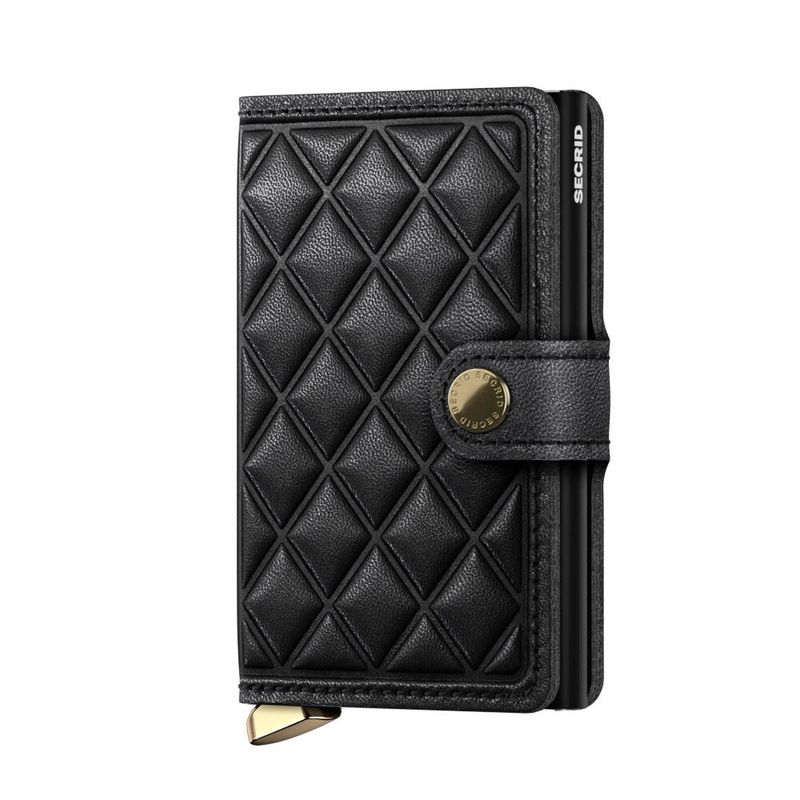 MEd / PREMIUM MINIWALLET - EMBOSS DIAMOND BLACK