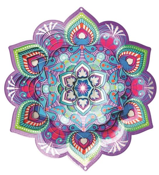 175L - VIVID COLLECTION - LOTUS MANDALA - LG