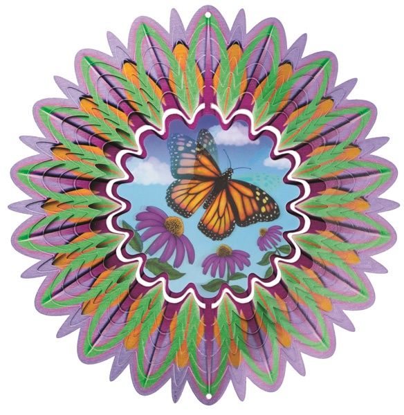 323S - ANIMATED BUTTERFLY ORANGE - SM