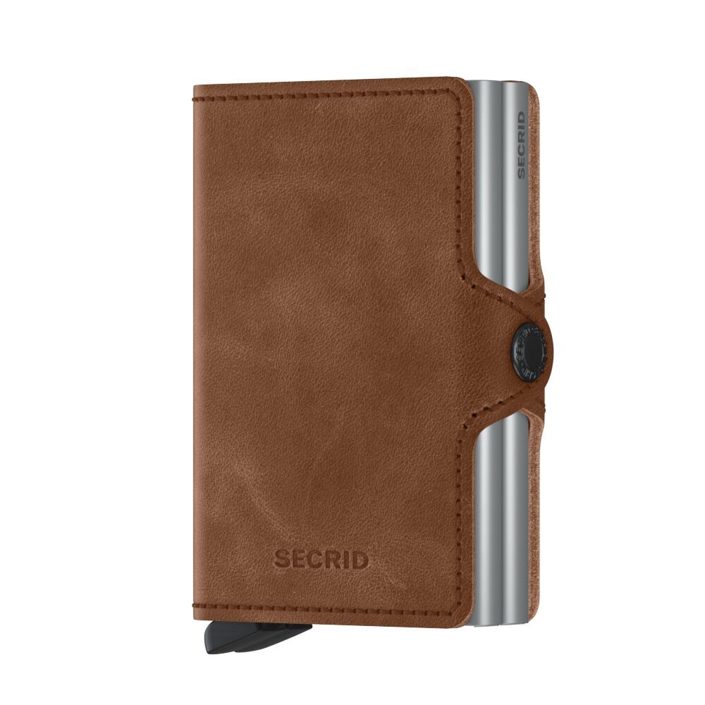 TV / TWINWALLET - VINTAGE COGNAC-SILVER