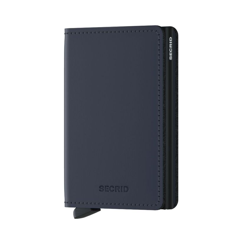 SM / SLIMWALLET - MATTE NIGHT BLUE