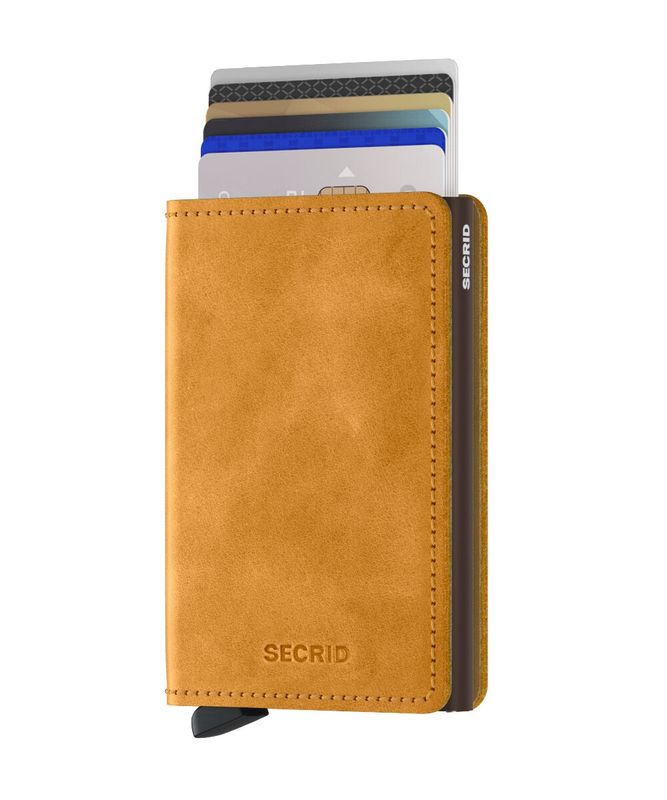 SV / XSLIMWALLET - VINTAGE OCHRE