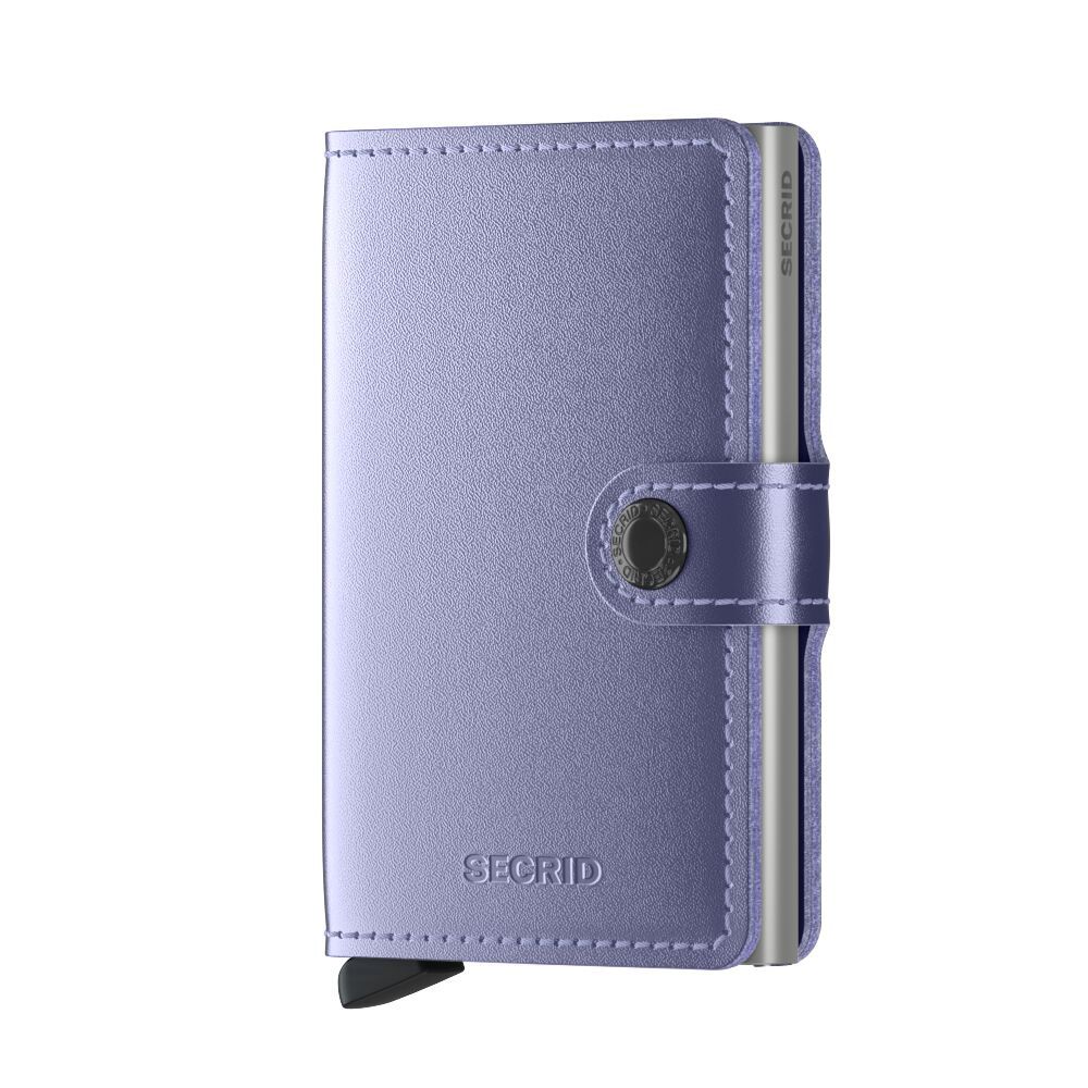 MMe / MINIWALLET - METALLIC LILAC