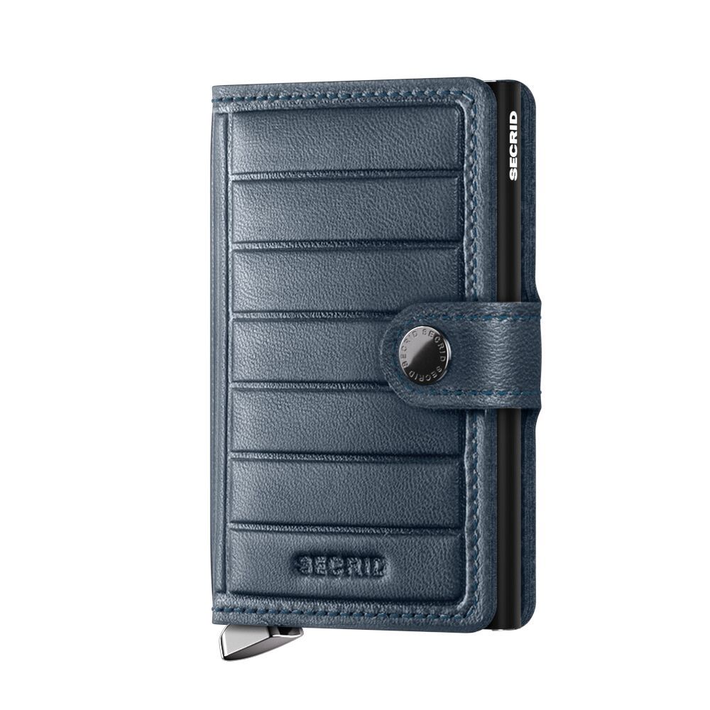MEL / PREMIUM MINIWALLET - EMBOSS LINES TEAL