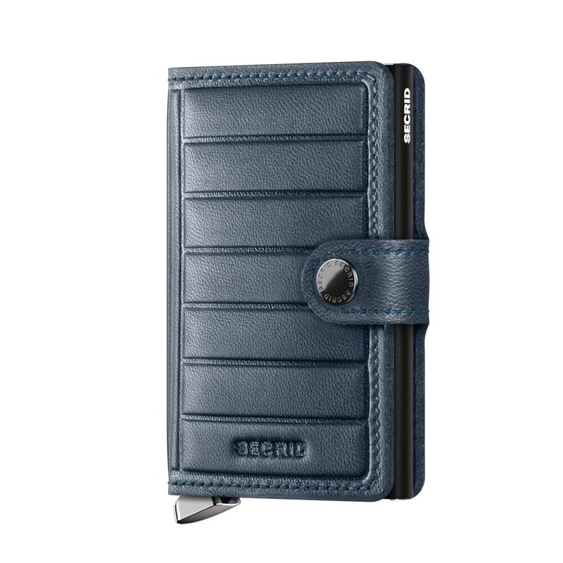 MEL / PREMIUM MINIWALLET - EMBOSS LINES TEAL