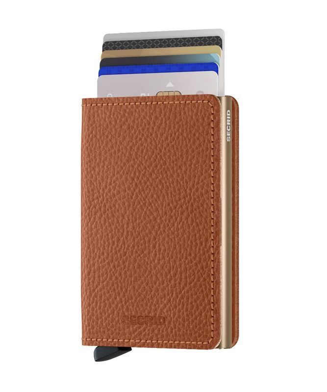 SVg / SLIMWALLET - VEG CARAMELLO-SAND