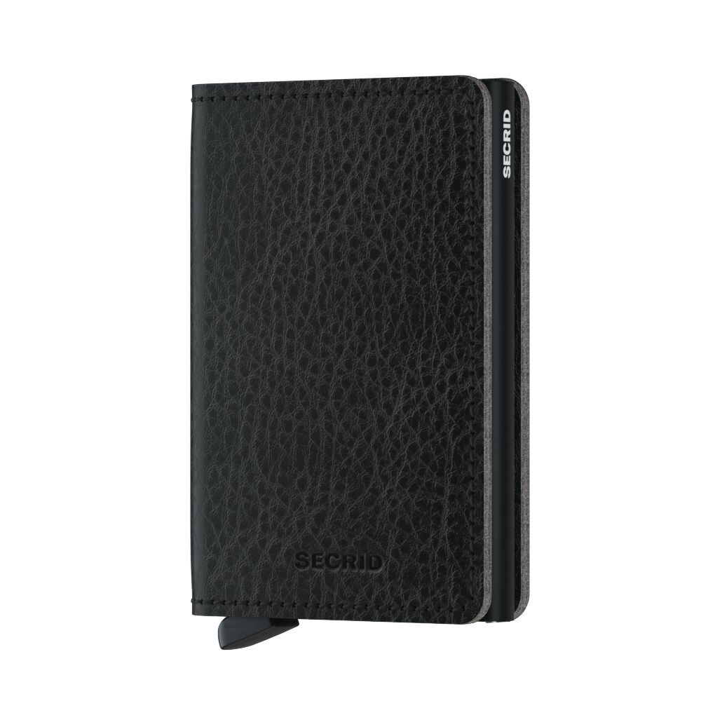 SVg / SLIMWALLET - VEG BLACK-BLACK