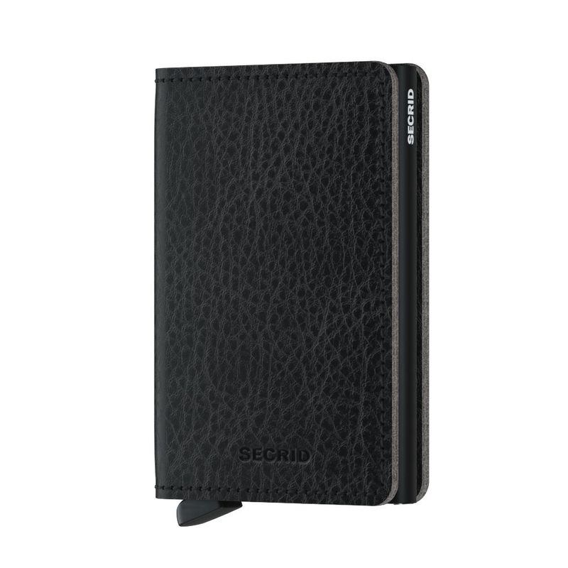SVg / SLIMWALLET - VEG BLACK-BLACK
