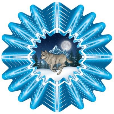 399L - ANIMATED WOLF - LG
