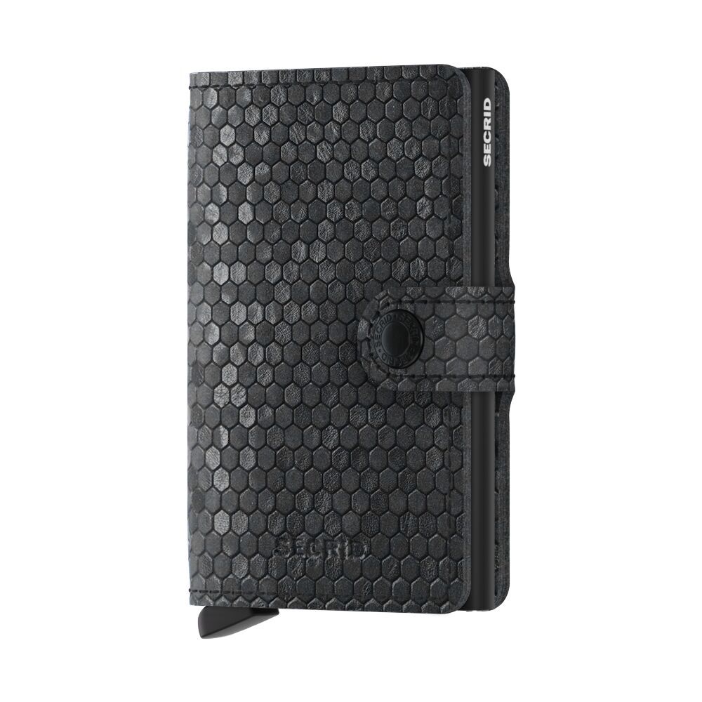 MHe / MINIWALLET - HEXAGON BLACK