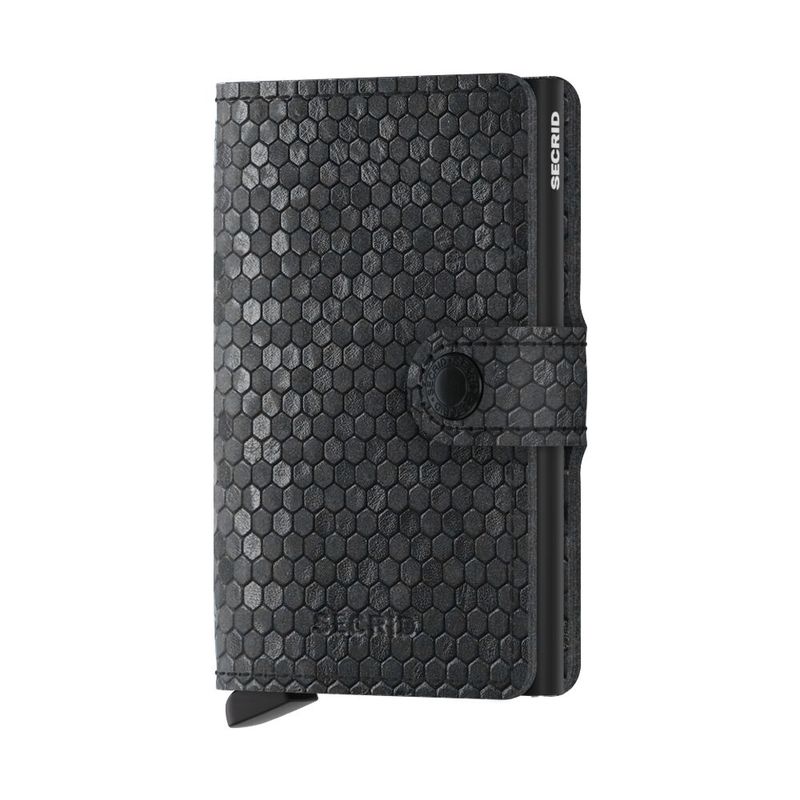 MHe / MINIWALLET - HEXAGON BLACK
