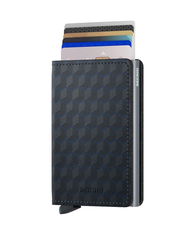 SOp / SLIMWALLET - OPTICAL BLACK TITANIUM