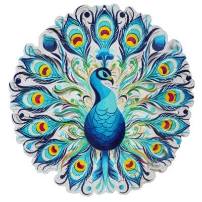 116L - VIVID COLLECTION - PEACOCK  - LG