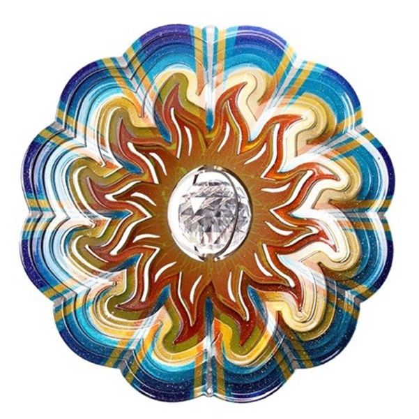450L - CRYSTAL COLLECTION - SUN W/ CLEAR BALL - LG