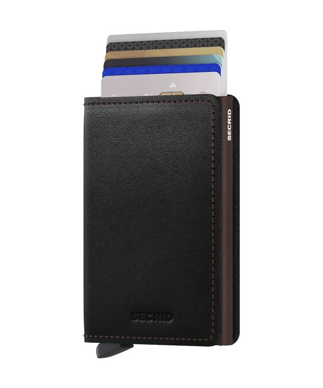 SO / SLIMWALLET - ORIGINAL BLACK/BROWN