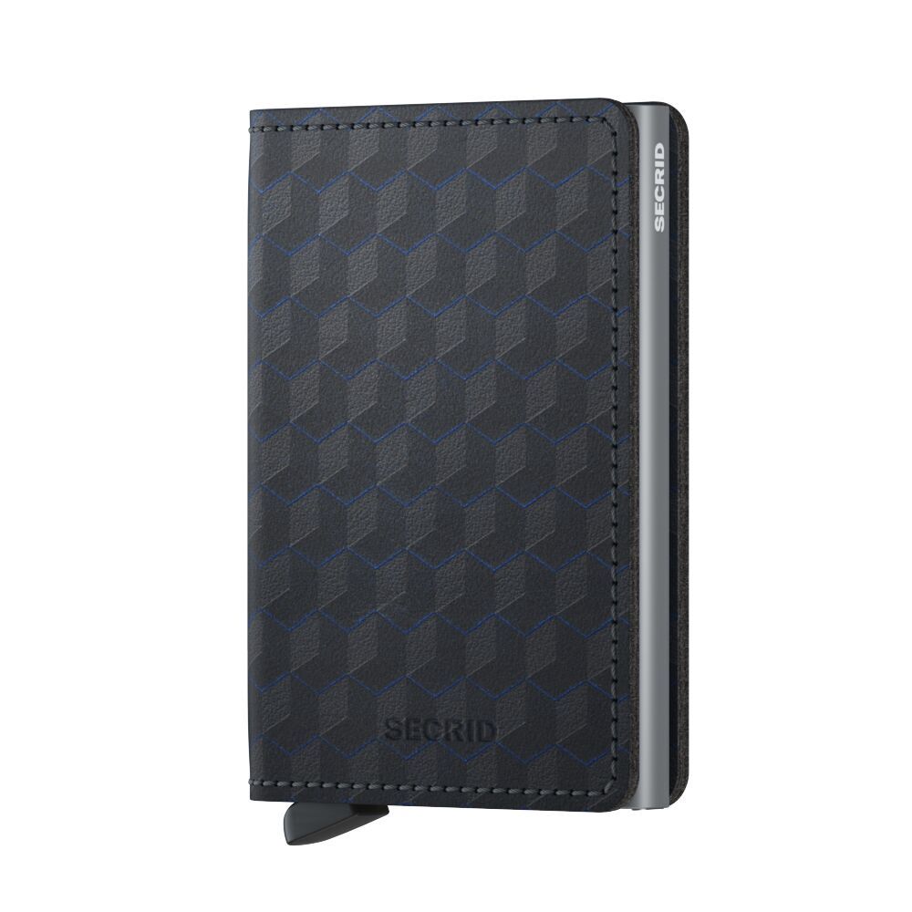SOp / SLIMWALLET - OPTICAL BLACK-TITANIUM