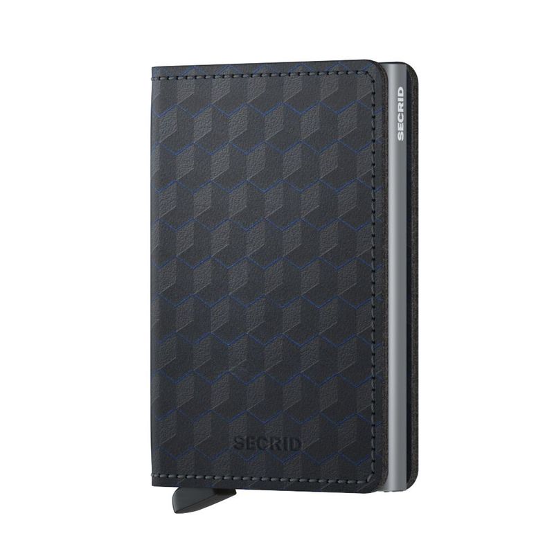 SOp / SLIMWALLET - OPTICAL BLACK-TITANIUM