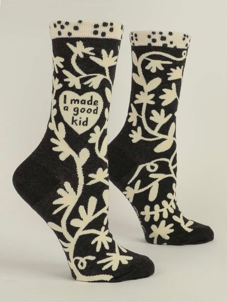 SW532 - WOMEN&#39;S SOCKS - I MADE A GOOD KID