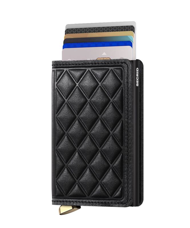 SEd / XPREMIUM SLIMWALLET - EMBOSS DIAMOND BLACK
