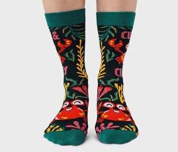 2759 - WOMEN&#39;S SOCKS - CUTE AND CRABBY
