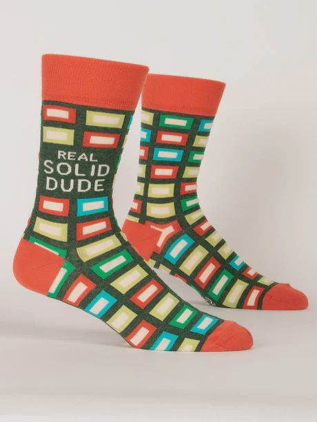 SW893 - MEN&#39;S SOCKS - REAL SOLID DUDE