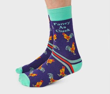 1349 - MEN&#39;S SOCKS - FANCY AS CLUCK