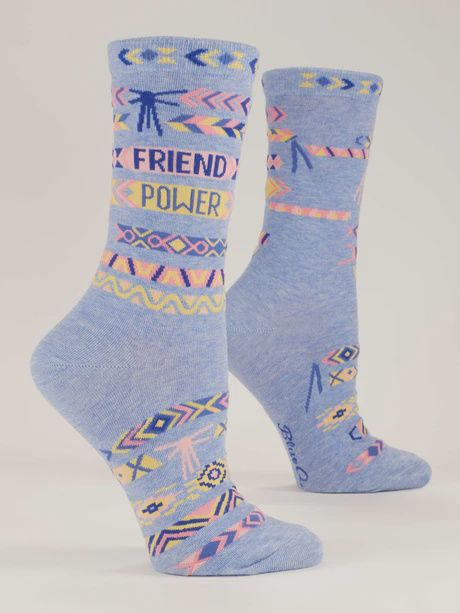 SW561 - WOMEN&#39;S SOCKS - FRIEND POWER
