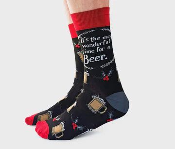 1035 - MEN&#39;S SOCKS - IT&#39;S A WONDERFUL BEER