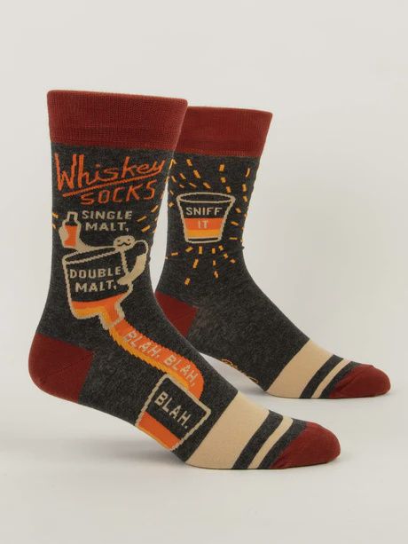 SW878 - MEN&#39;S SOCKS - WHISKEY