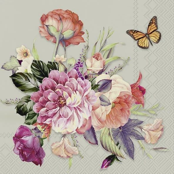 C1014360 - COCKTAIL NAPKIN / NORIA CREAM